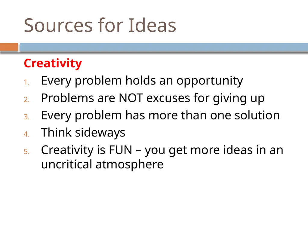 Entrepreneurship Development Search for Business - slide 5 of 20