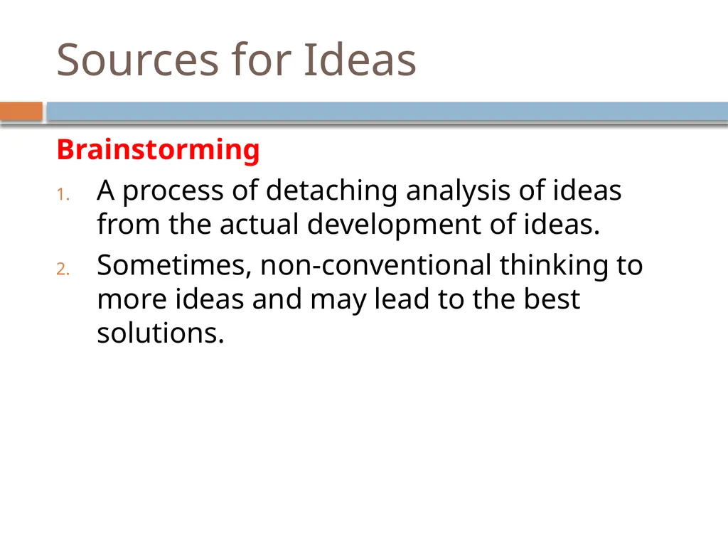 Entrepreneurship Development Search for Business - slide 6 of 20