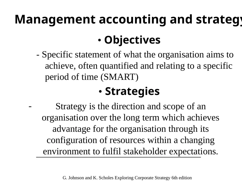 Strategy and Management Control system Tasks - slide 7 of 61