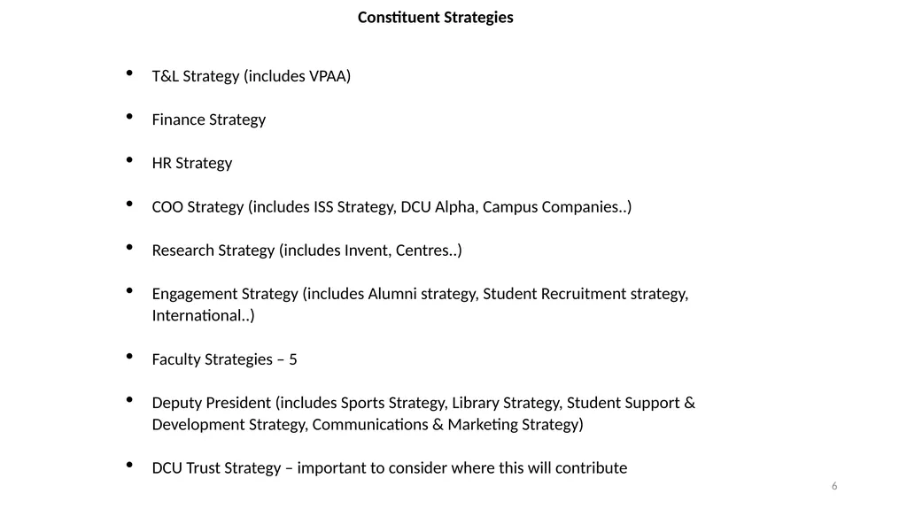 DCU Strategy 2023-2028 Transformation for an - slide 6 of 7