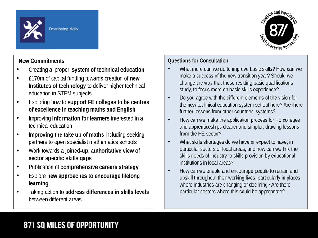 ‘Building Our Industrial Strategy’ LEP Board - slide 12 of 22