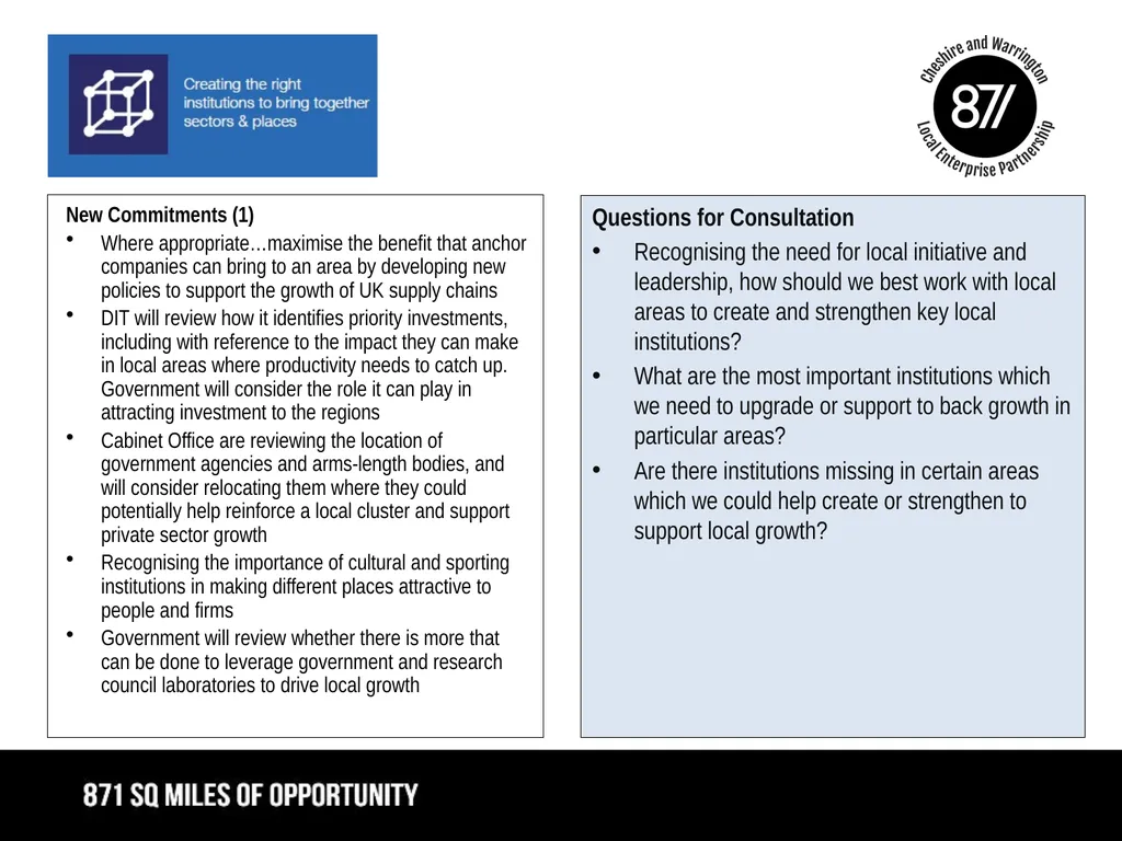 ‘Building Our Industrial Strategy’ LEP Board - slide 20 of 22
