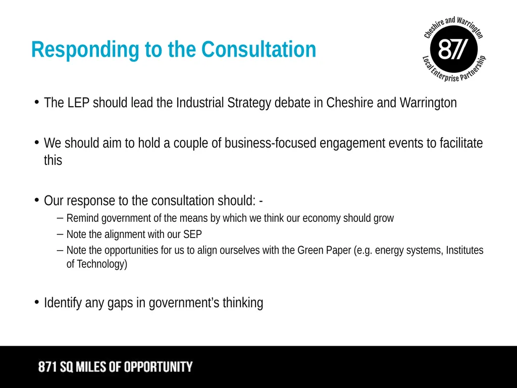 ‘Building Our Industrial Strategy’ LEP Board - slide 9 of 22