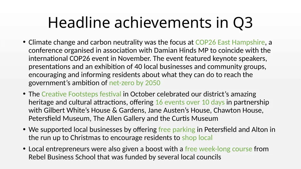 Appendix B East Hampshire District Council - slide 3 of 25