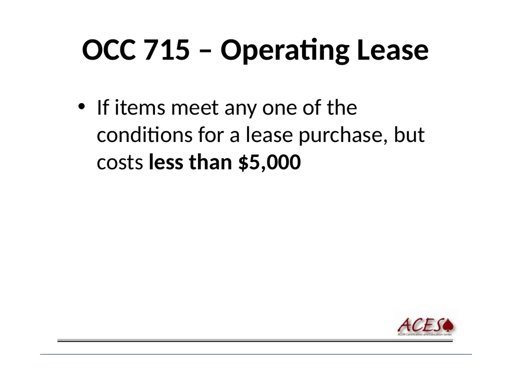 Equipment Policies Equipment Policy Scott Cingle – - slide 21 of 38