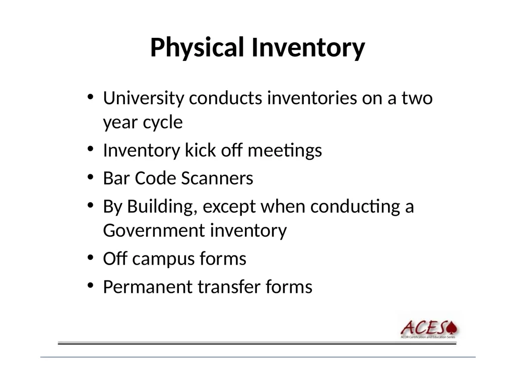 Equipment Policies Equipment Policy Scott Cingle – - slide 28 of 38