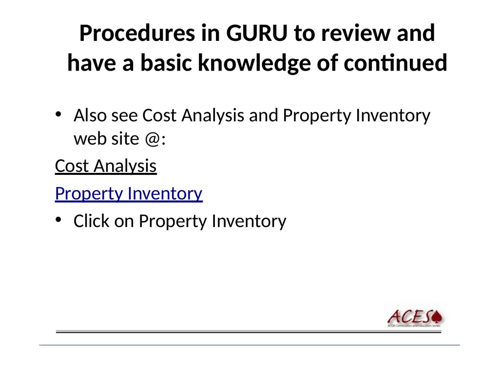 Equipment Policies Equipment Policy Scott Cingle – - slide 32 of 38