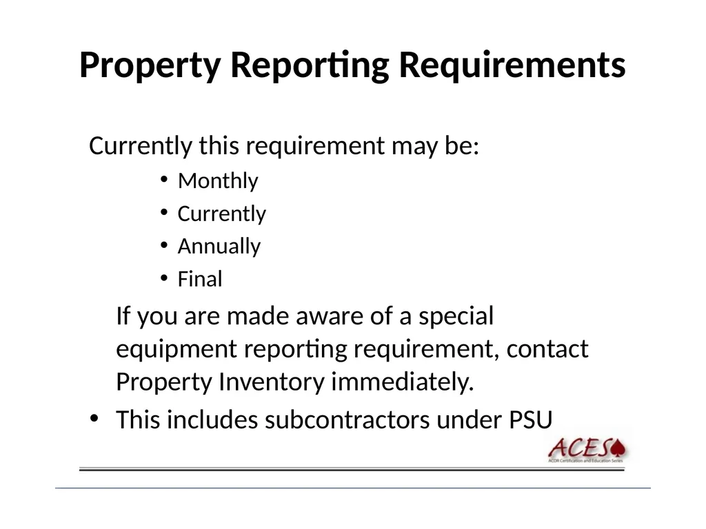 Equipment Policies Equipment Policy Scott Cingle – - slide 34 of 38