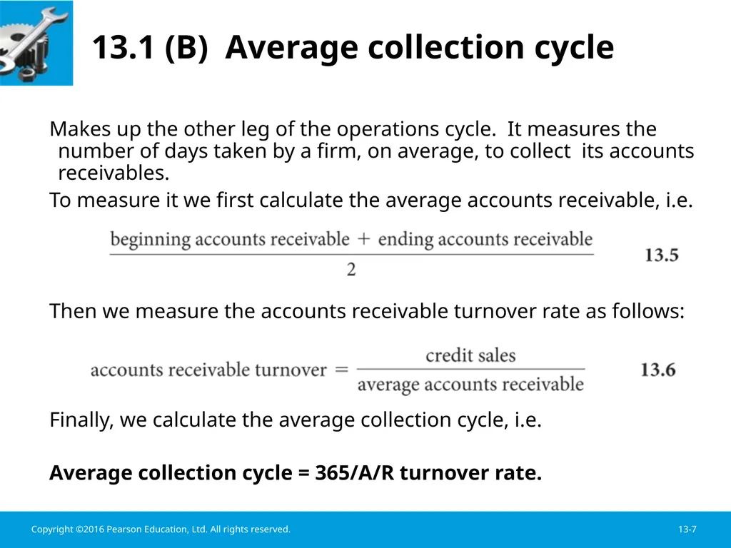 Chapter 13 Working Capital Management Learning - slide 7 of 56