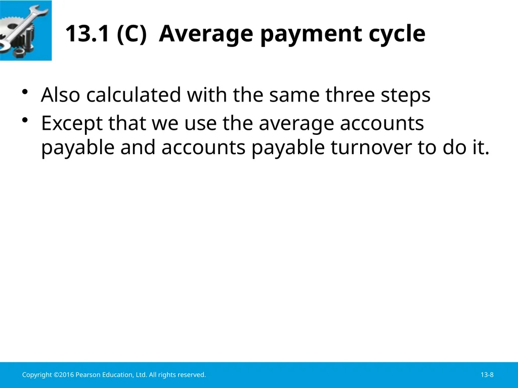 Chapter 13 Working Capital Management Learning - slide 8 of 56