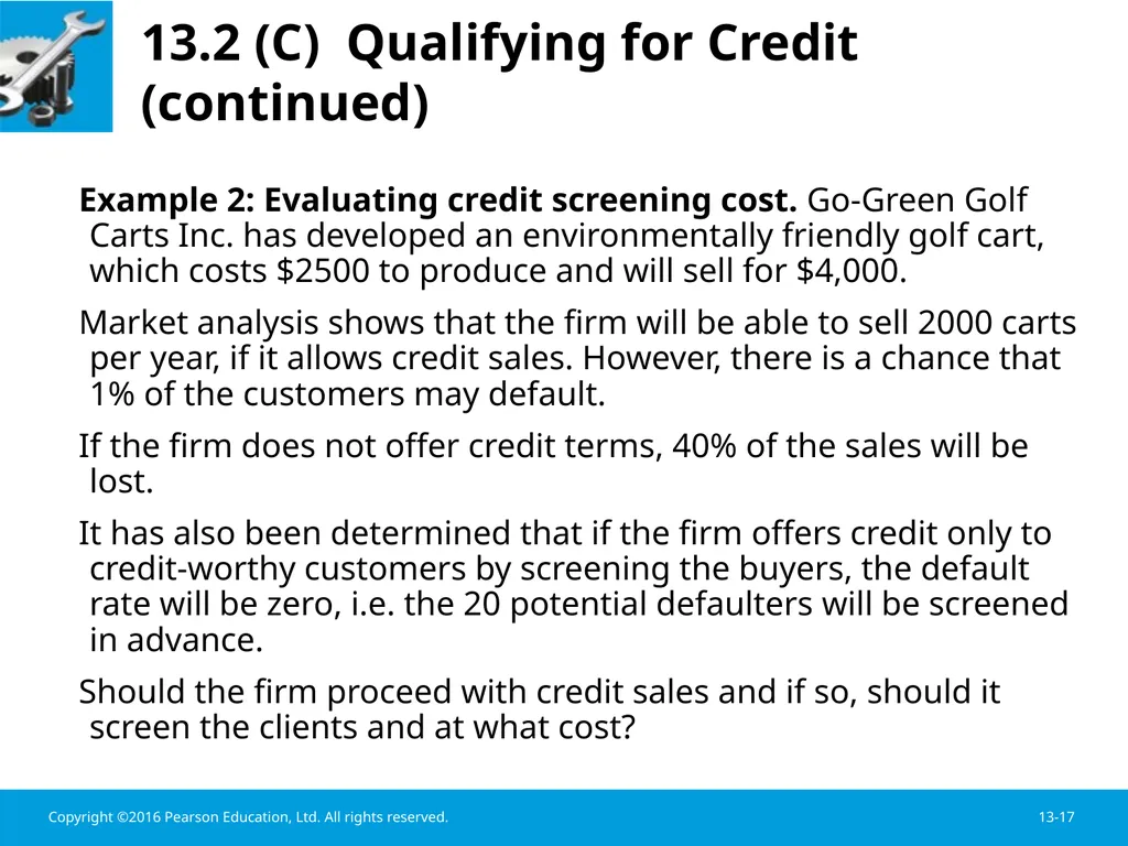 Chapter 13 Working Capital Management Learning - slide 17 of 56