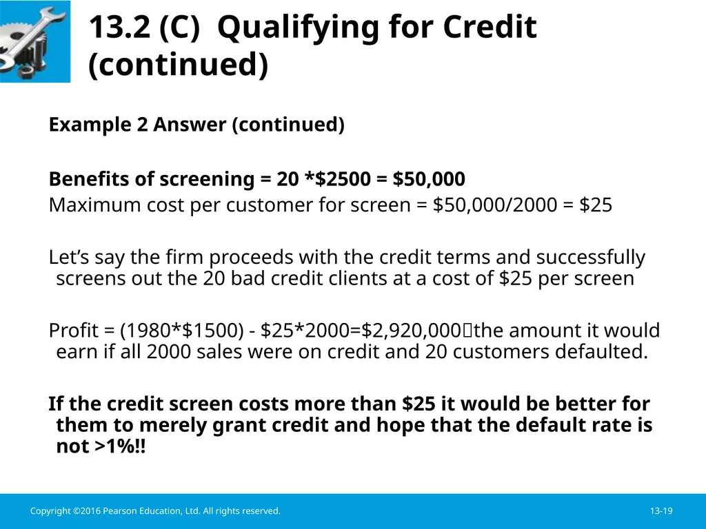 Chapter 13 Working Capital Management Learning - slide 19 of 56