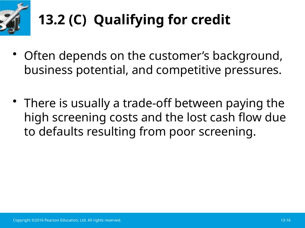 Chapter 13 Working Capital Management Learning - slide 16 of 56