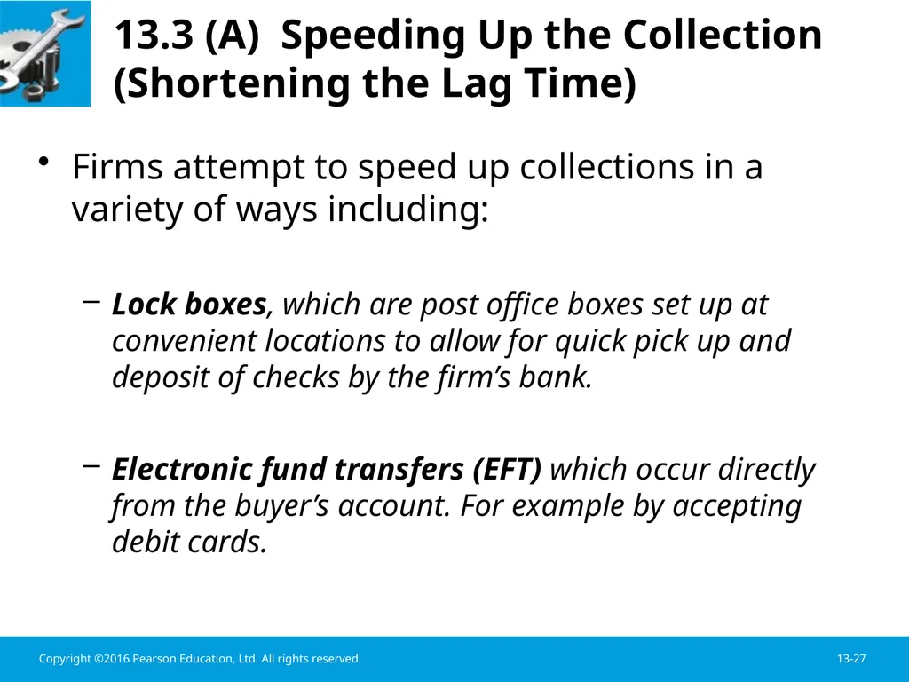 Chapter 13 Working Capital Management Learning - slide 27 of 56