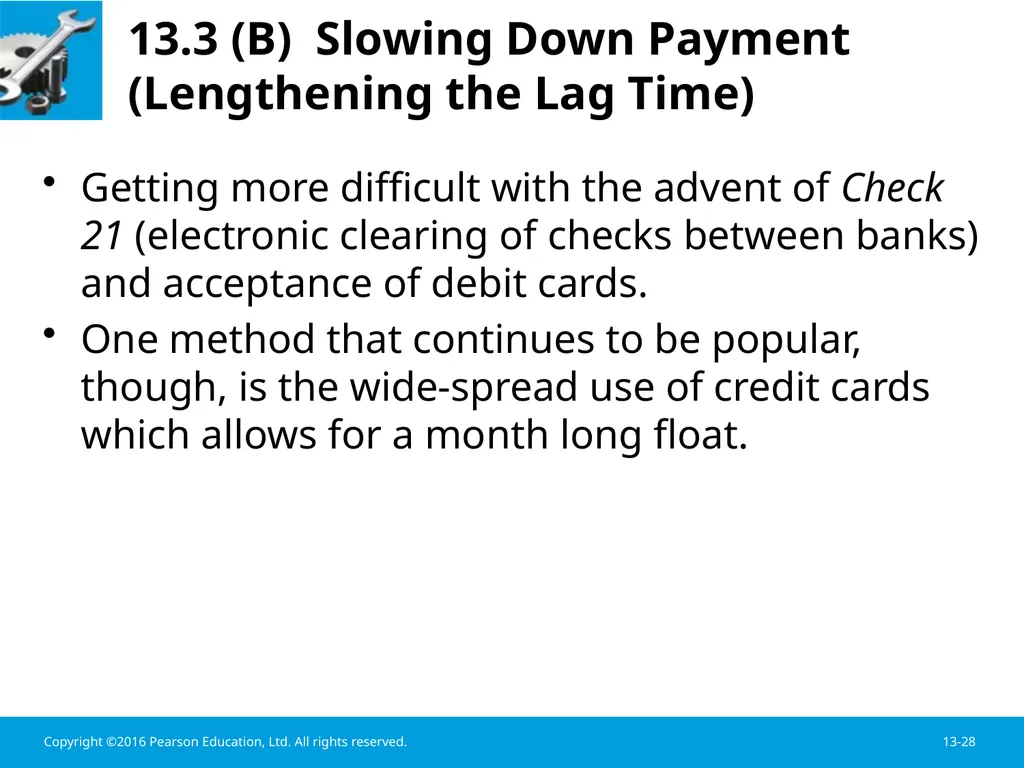 Chapter 13 Working Capital Management Learning - slide 28 of 56