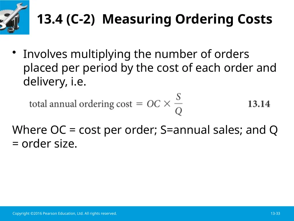 Chapter 13 Working Capital Management Learning - slide 33 of 56