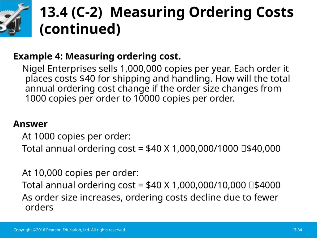 Chapter 13 Working Capital Management Learning - slide 34 of 56
