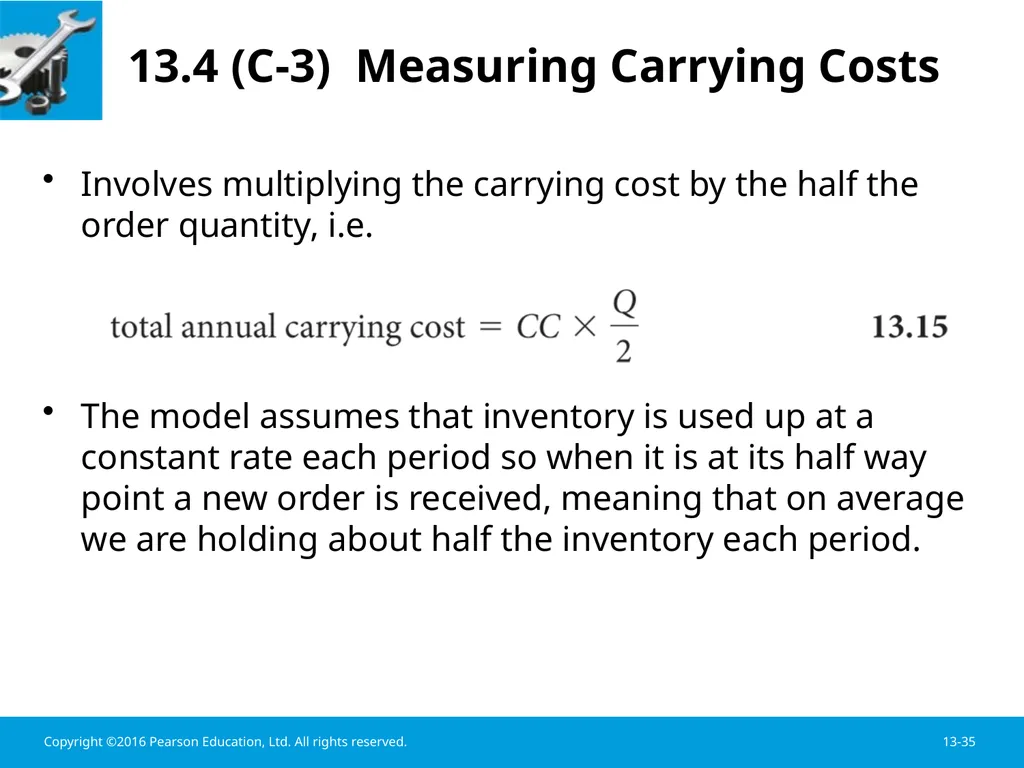 Chapter 13 Working Capital Management Learning - slide 35 of 56