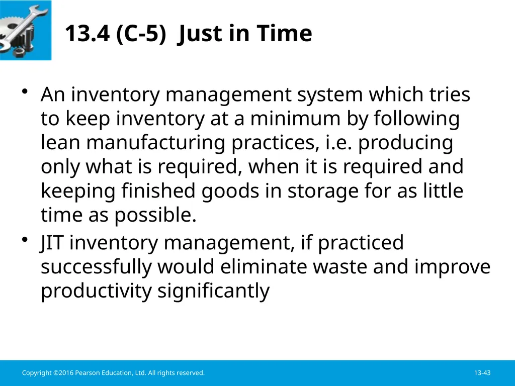 Chapter 13 Working Capital Management Learning - slide 43 of 56