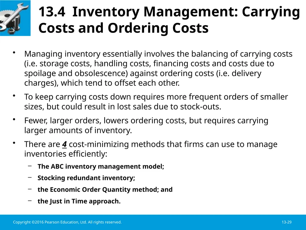 Chapter 13 Working Capital Management Learning - slide 29 of 56