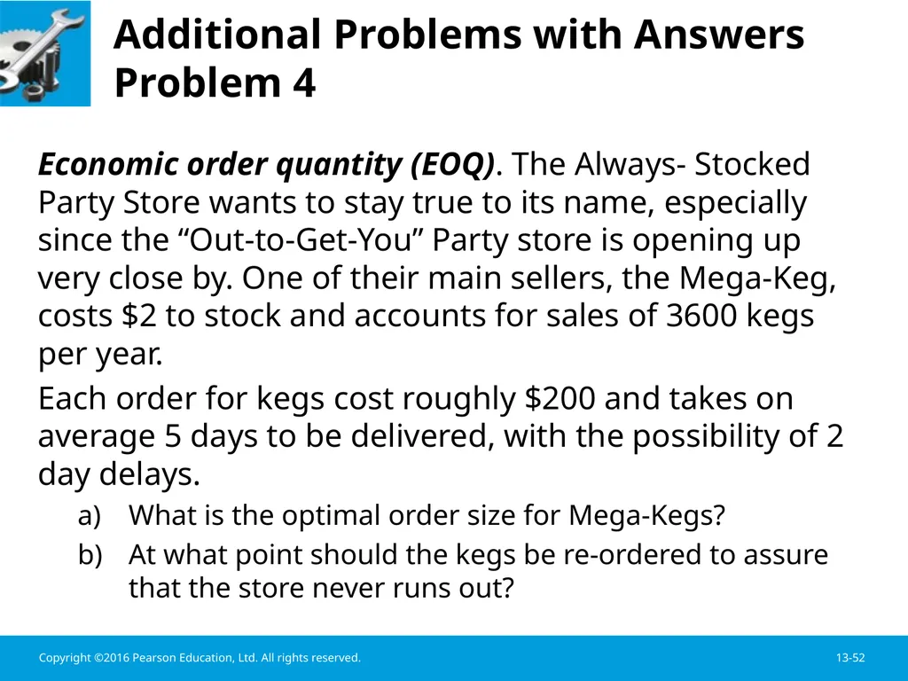 Chapter 13 Working Capital Management Learning - slide 52 of 56