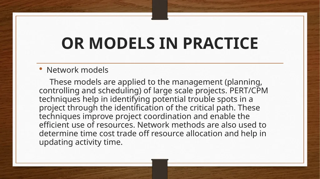OPERATION RESEARCH Operation Research can be - slide 23 of 23