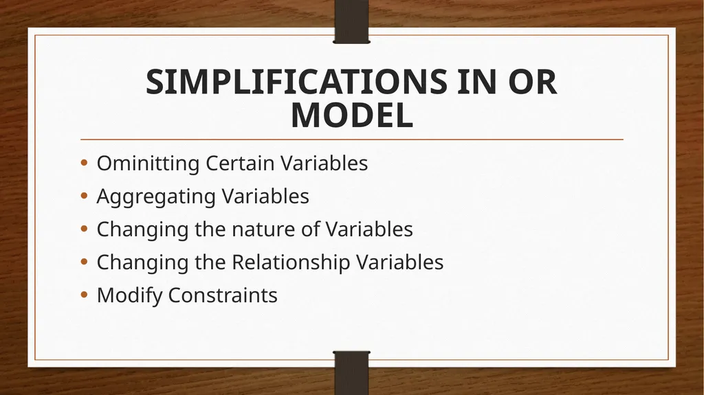 OPERATION RESEARCH Operation Research can be - slide 18 of 23