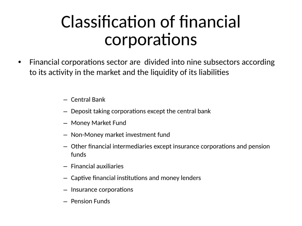 MEASURING SERVICES IN NATIONAL ACCOUNTS NATIONAL - slide 12 of 26