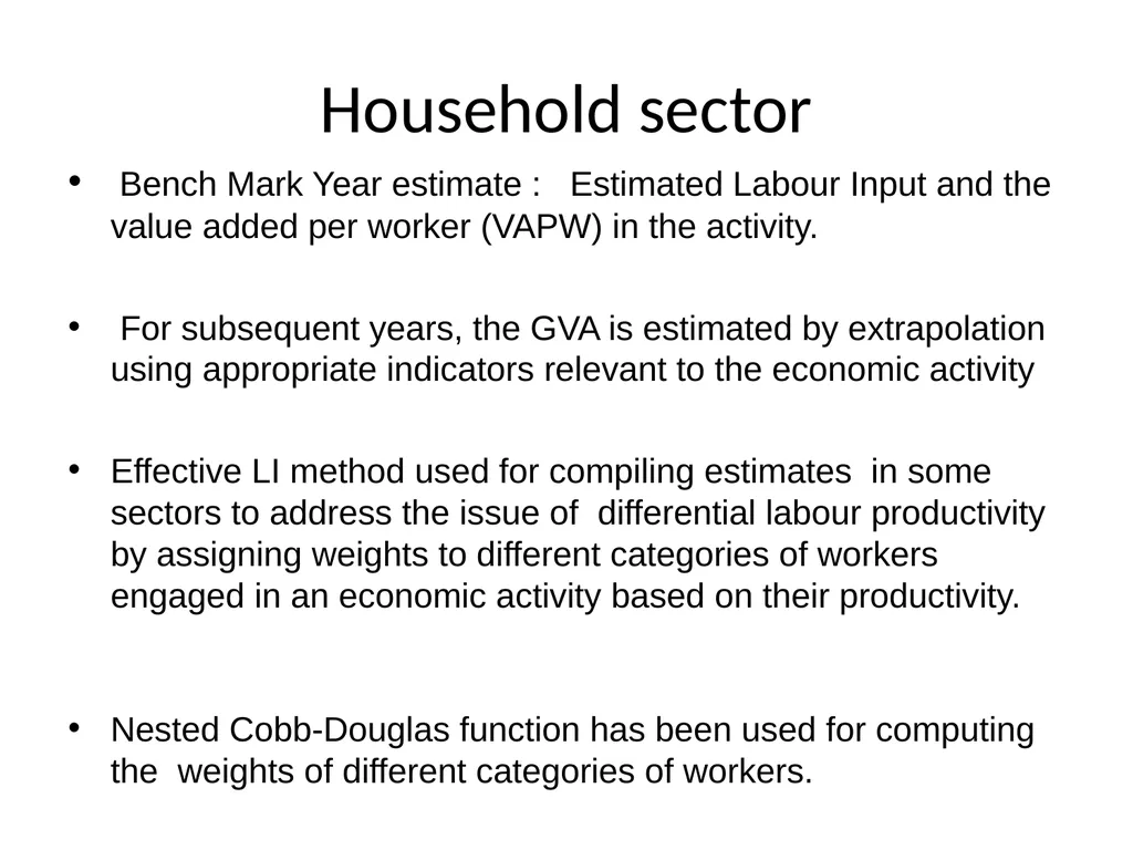 MEASURING SERVICES IN NATIONAL ACCOUNTS NATIONAL - slide 8 of 26