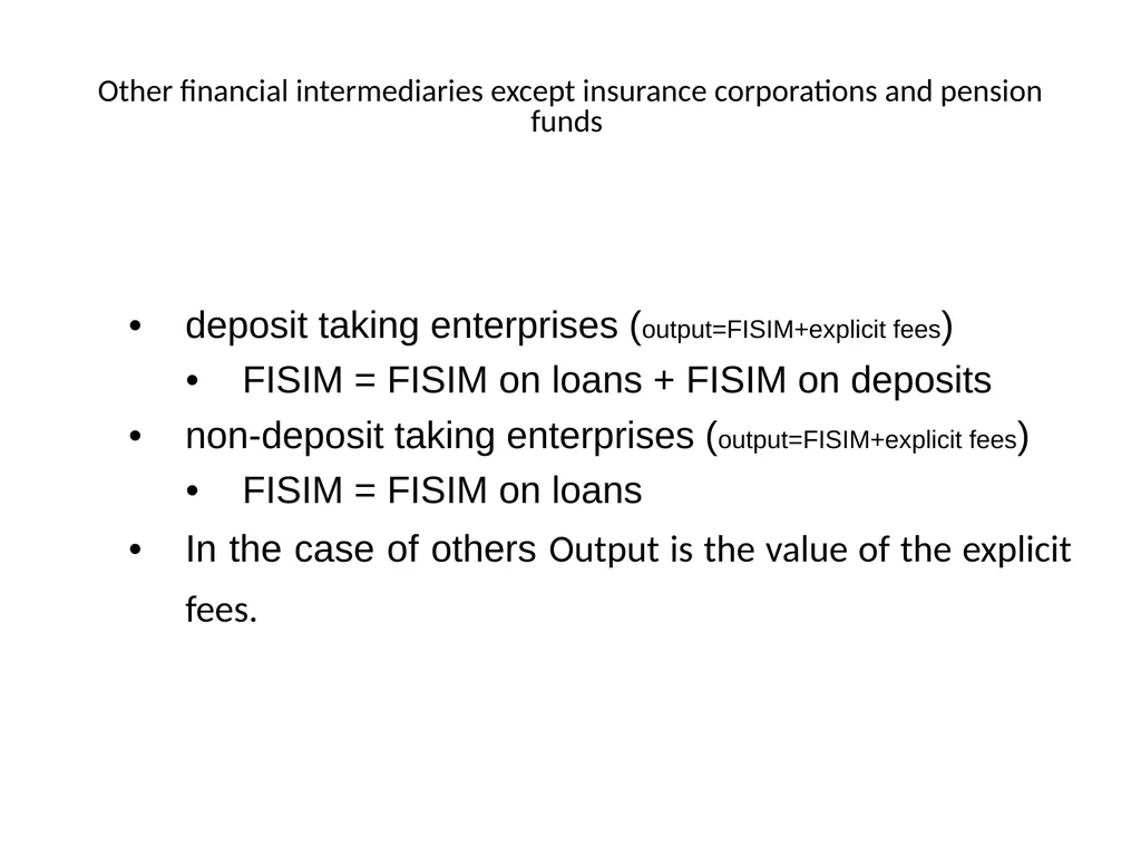 MEASURING SERVICES IN NATIONAL ACCOUNTS NATIONAL - slide 18 of 26