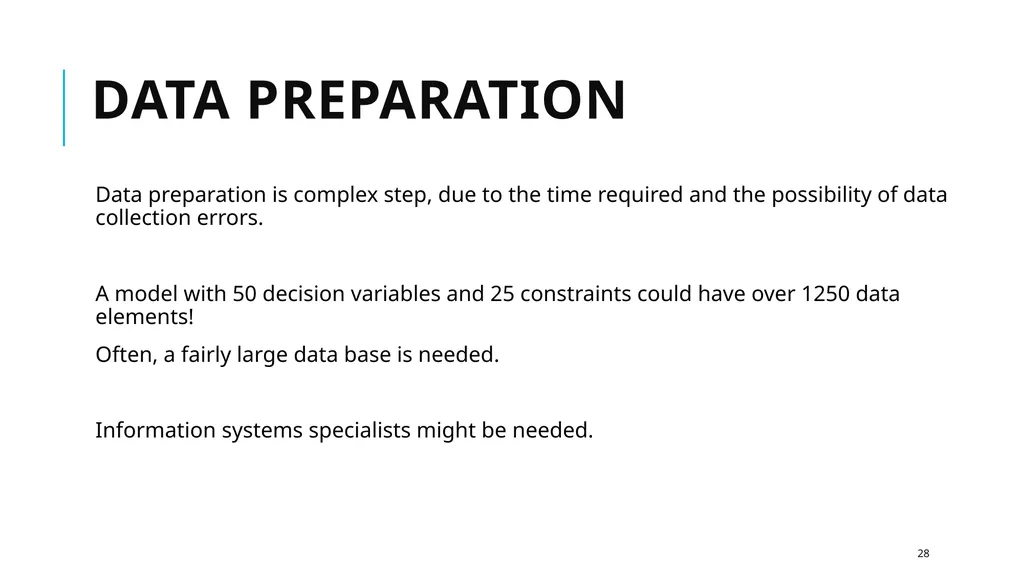 Introduction to Operations Research 1 Takes in to - slide 28 of 44