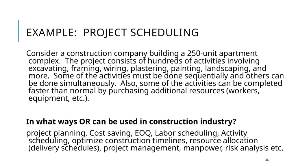 Introduction to Operations Research 1 Takes in to - slide 36 of 44