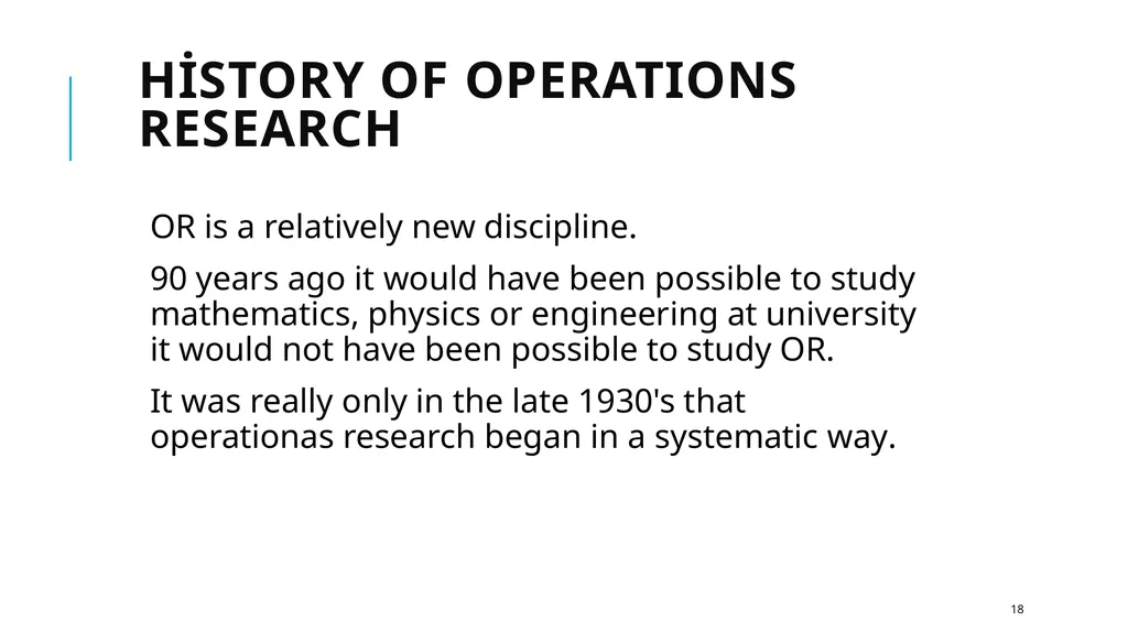 Introduction to Operations Research 1 Takes in to - slide 18 of 44