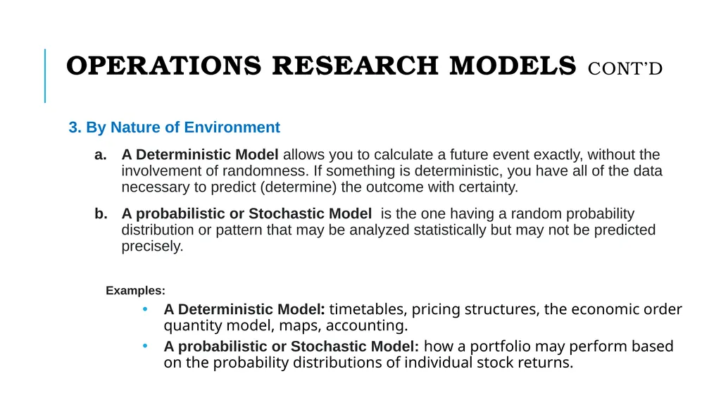 Introduction to Operations Research 1 Takes in to - slide 16 of 44