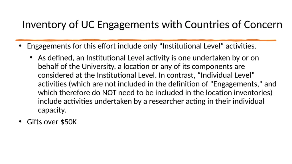Update: UCOP International Affiliations Mandate - slide 23 of 24