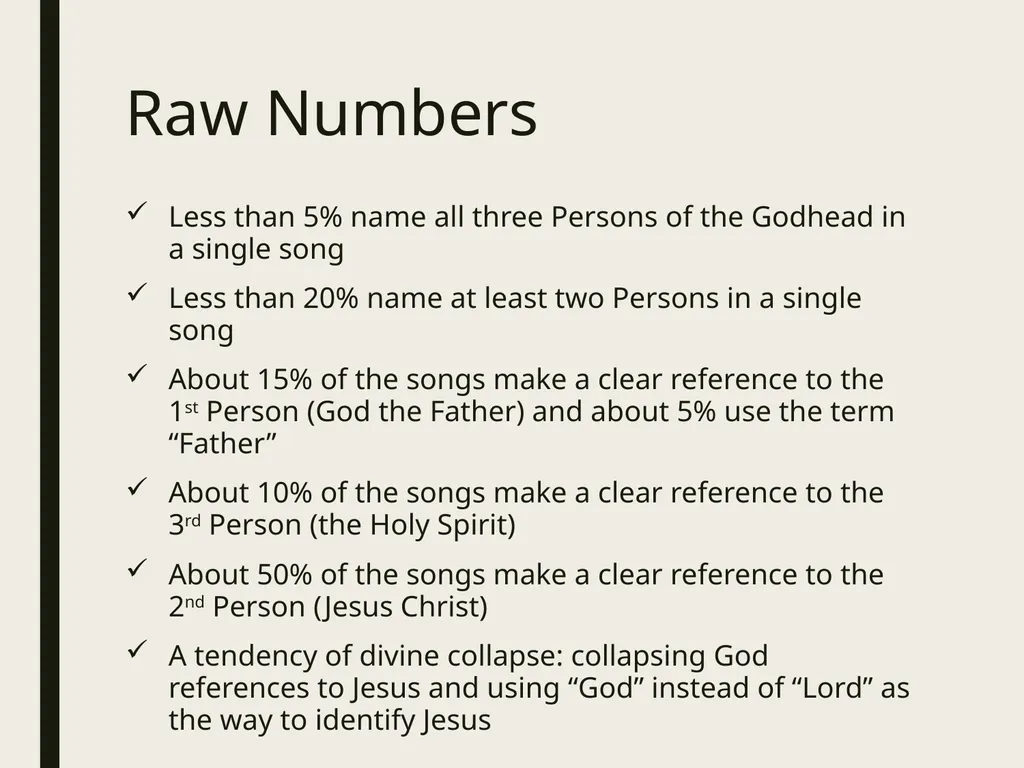 Shaping our Speech and Song in Worship by the New - slide 9 of 26