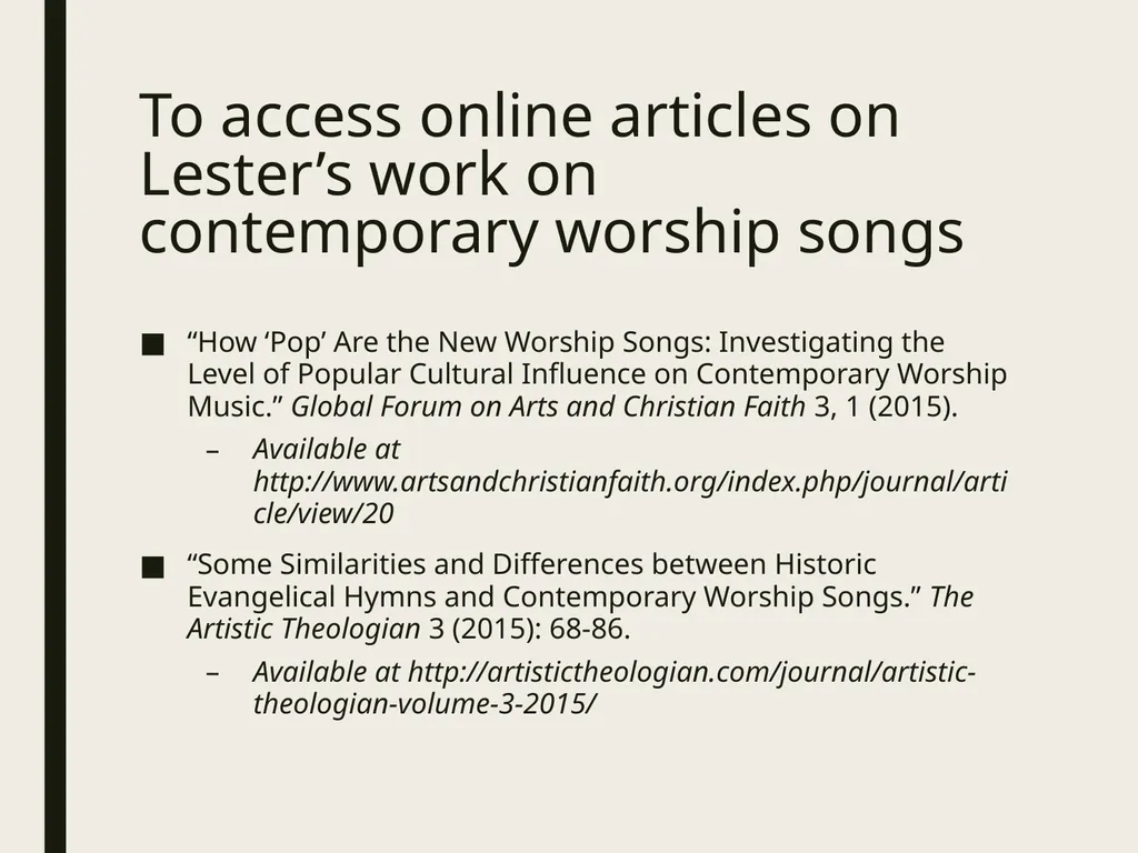 Shaping our Speech and Song in Worship by the New - slide 26 of 26