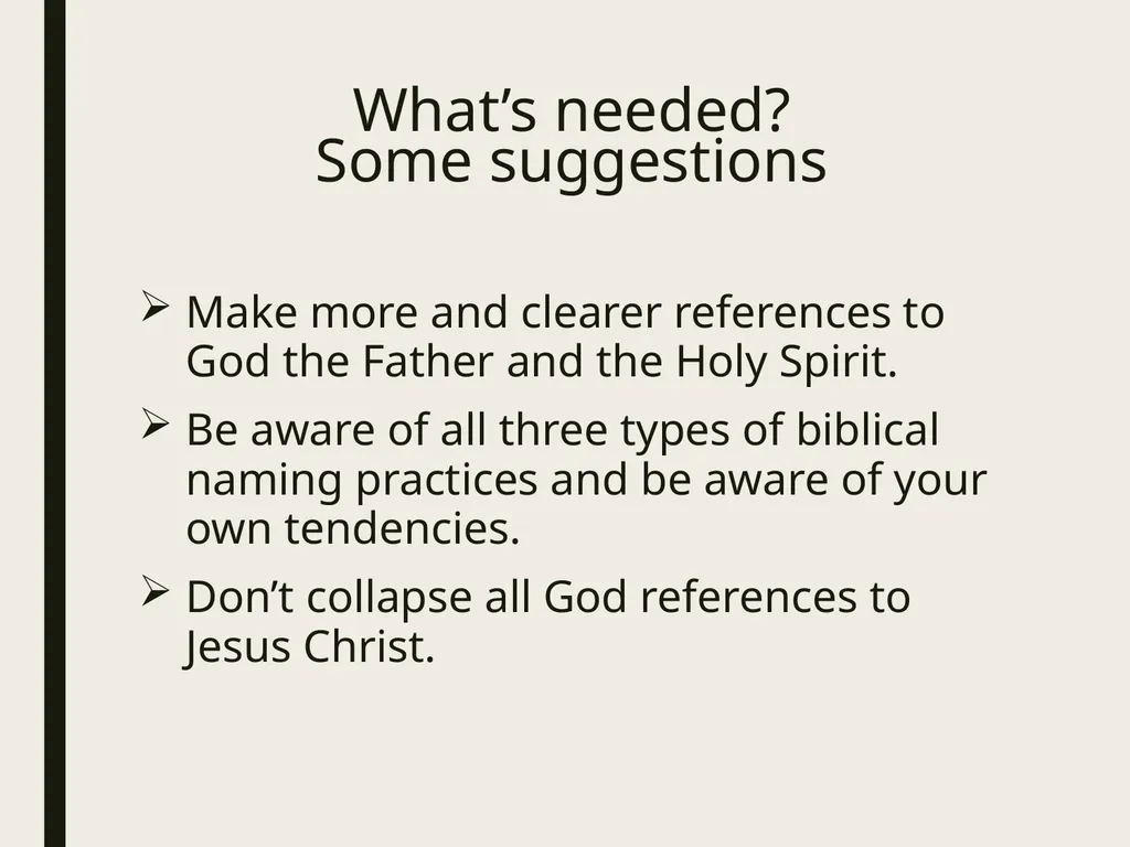 Shaping our Speech and Song in Worship by the New - slide 13 of 26