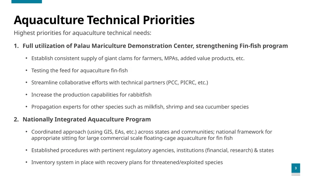 Bureau of Marine Resources Ministry of Natural - slide 3 of 6