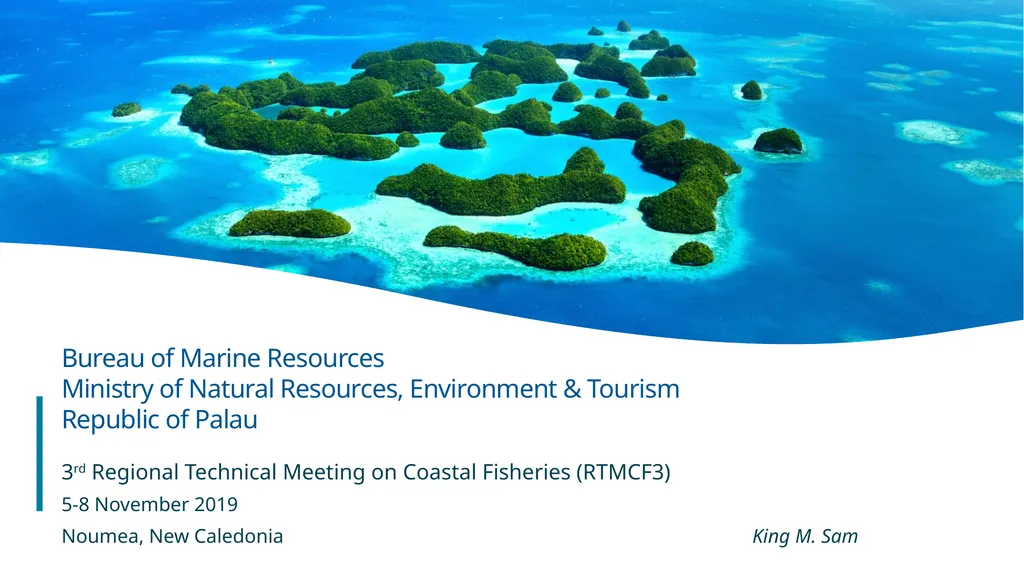 Bureau of Marine Resources Ministry of Natural - slide 1 of 6