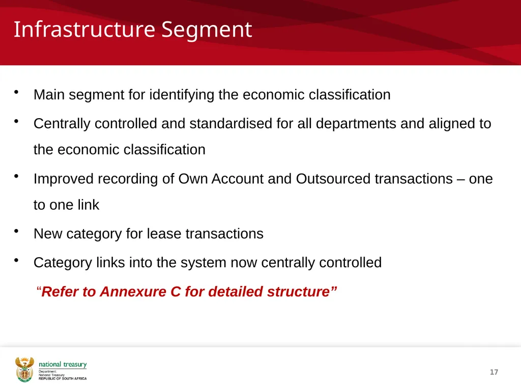 SCOA V4 RE-IMPLEMENTATION INTRODUCTION NATIONAL - slide 17 of 42