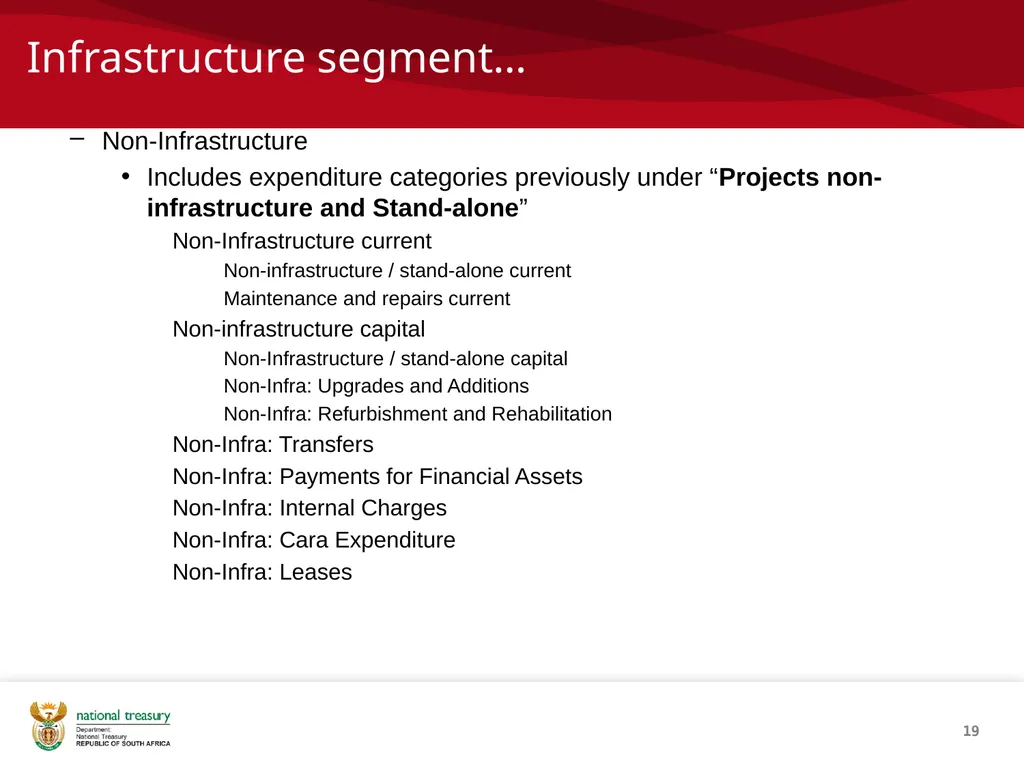 SCOA V4 RE-IMPLEMENTATION INTRODUCTION NATIONAL - slide 19 of 42