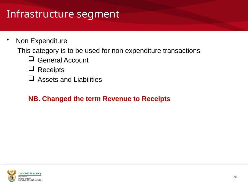 SCOA V4 RE-IMPLEMENTATION INTRODUCTION NATIONAL - slide 20 of 42