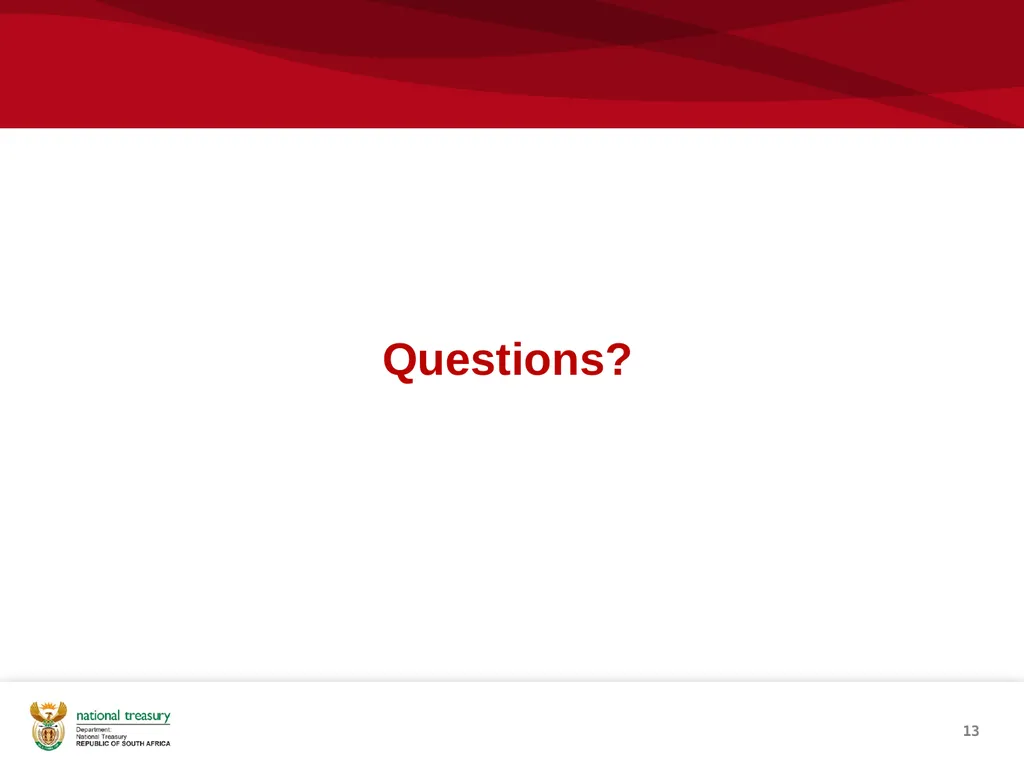 SCOA V4 RE-IMPLEMENTATION INTRODUCTION NATIONAL - slide 13 of 42