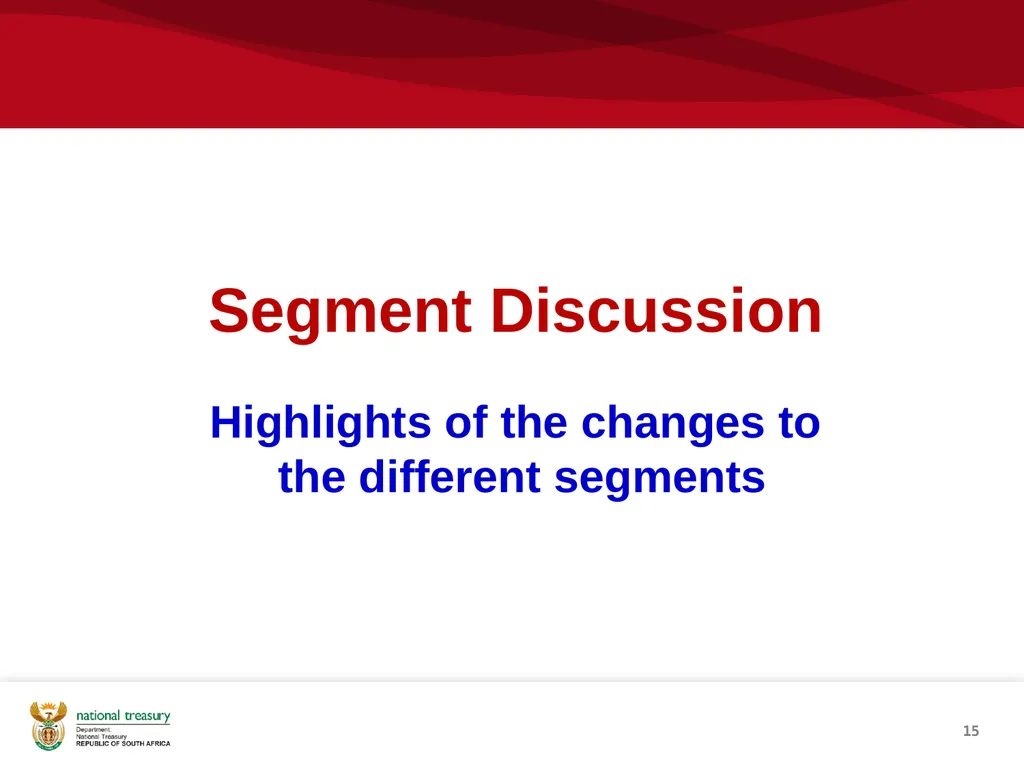 SCOA V4 RE-IMPLEMENTATION INTRODUCTION NATIONAL - slide 15 of 42