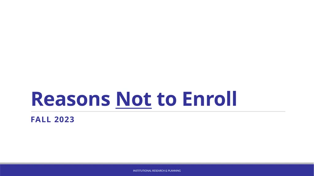 Statewide RP Group College Attendance Decisions - slide 12 of 21