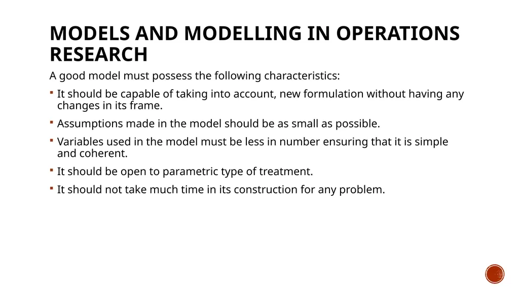 Unit 1 Introduction to operation research - slide 7 of 23