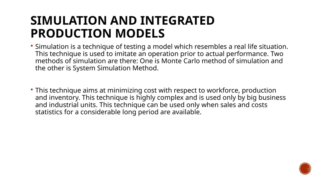 Unit 1 Introduction to operation research - slide 19 of 23