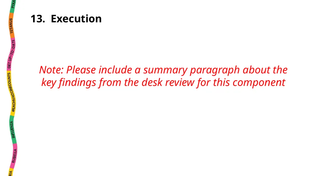 National EPI Situation Analysis Instructions This - slide 35 of 35