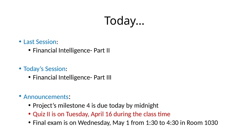Entrepreneurship for Computer Science CS 15-390 - slide 2 of 27